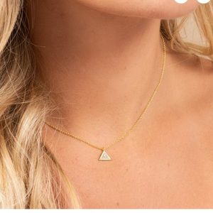 Uncommon James Set in Stone Gold Necklace